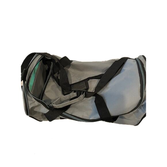 Blue Gray Protege Duffle Bag 18"x10"x8" - Picture 2 of 6